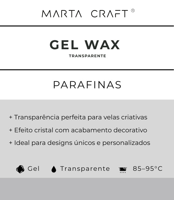 GelWax - Parafina em Gel Transparente