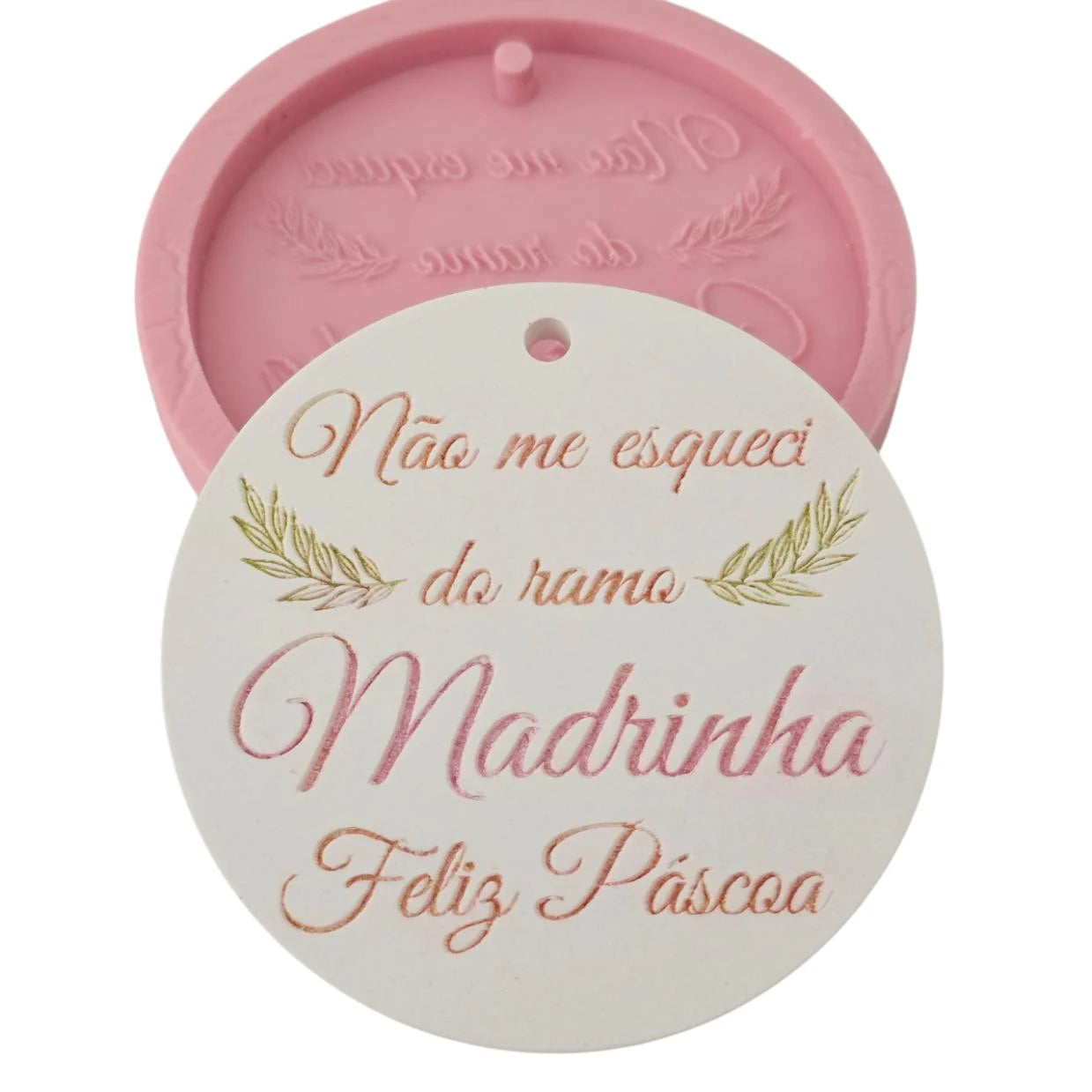 MF047MS - Molde em silicone – Madrinha- Não me esqueci do ramo