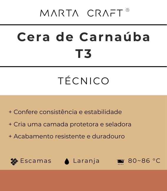 ♡ 27 - Cera de Carnaúba T3