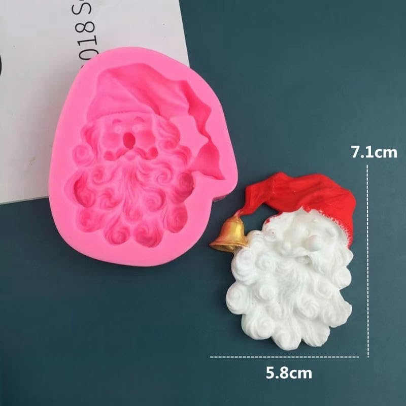 NA005MS -Molde de Silicone Pai Natal