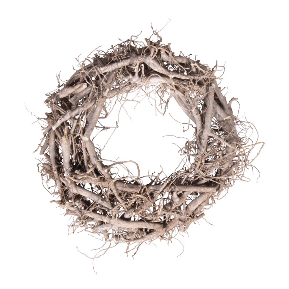 Coroa de Salgueiro, Branco, ø 40CM