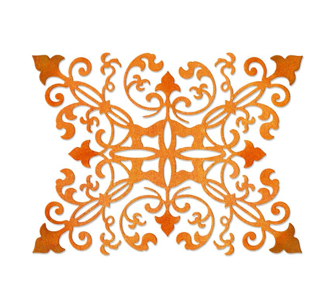 Cortante Sizzix Thinlits Damasco