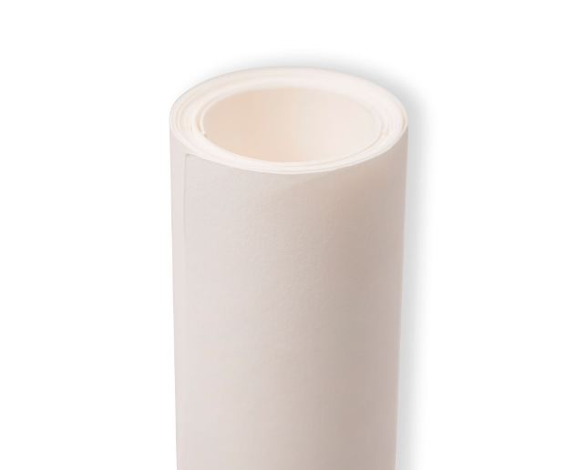 Rolo de Papel Texturizado Sizzix - Branco