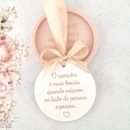 MF023MS - Molde em silicone – O caminho é mais bonito…