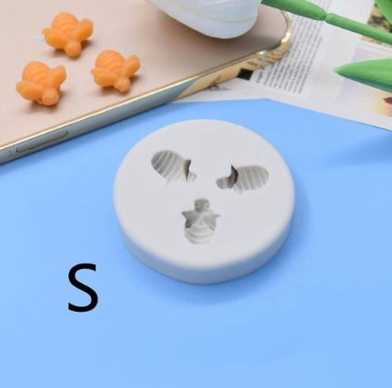AN080MS - Set Abelhas - Molde de Silicone