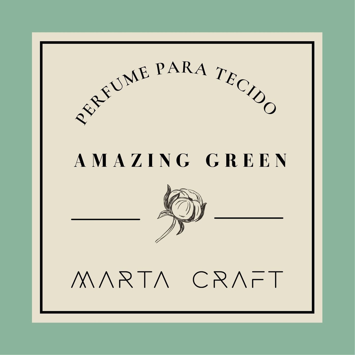 Perfume Têxtil - Amazing Green - Amostra 5 mL