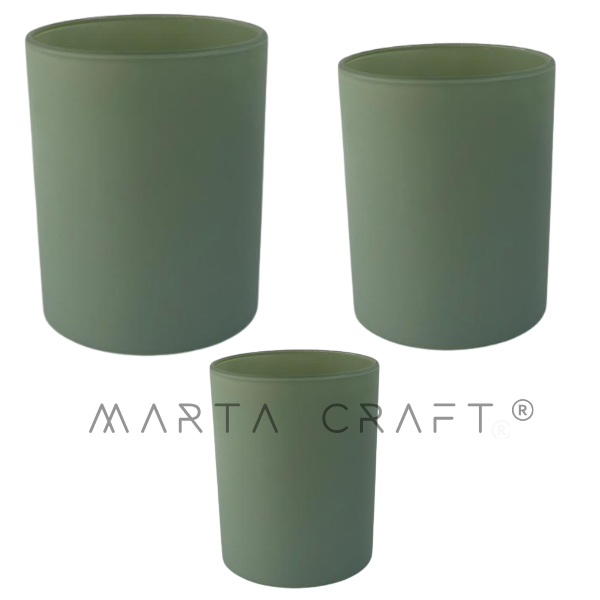 | Copo de Vidro CIL Verde Brilhante/ Mate Fosco - 220 mL | 350 mL | 500 mL