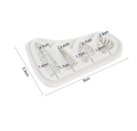 F084MS- Mini folhas tropicais