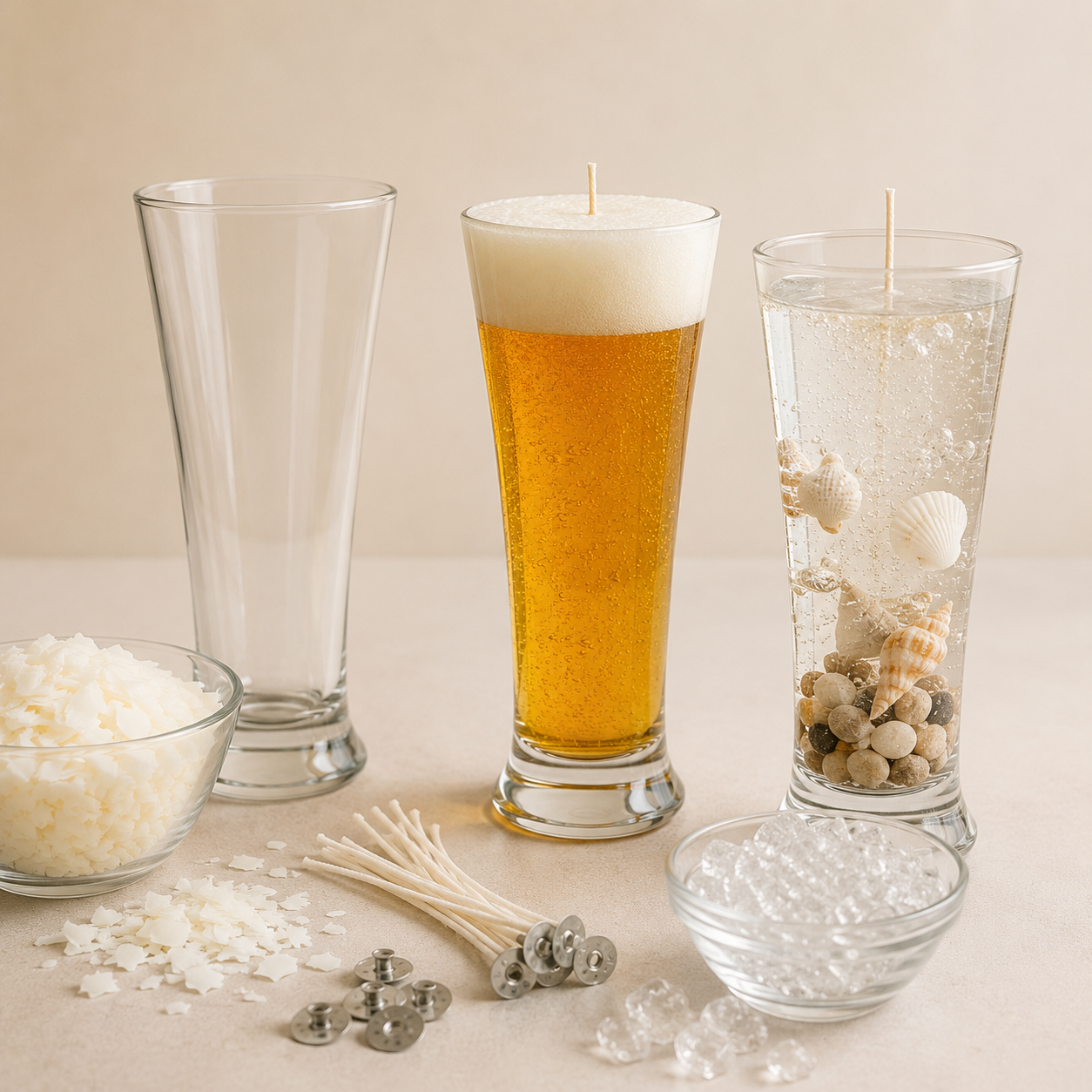 Copo de cerveja de vidro 32cl