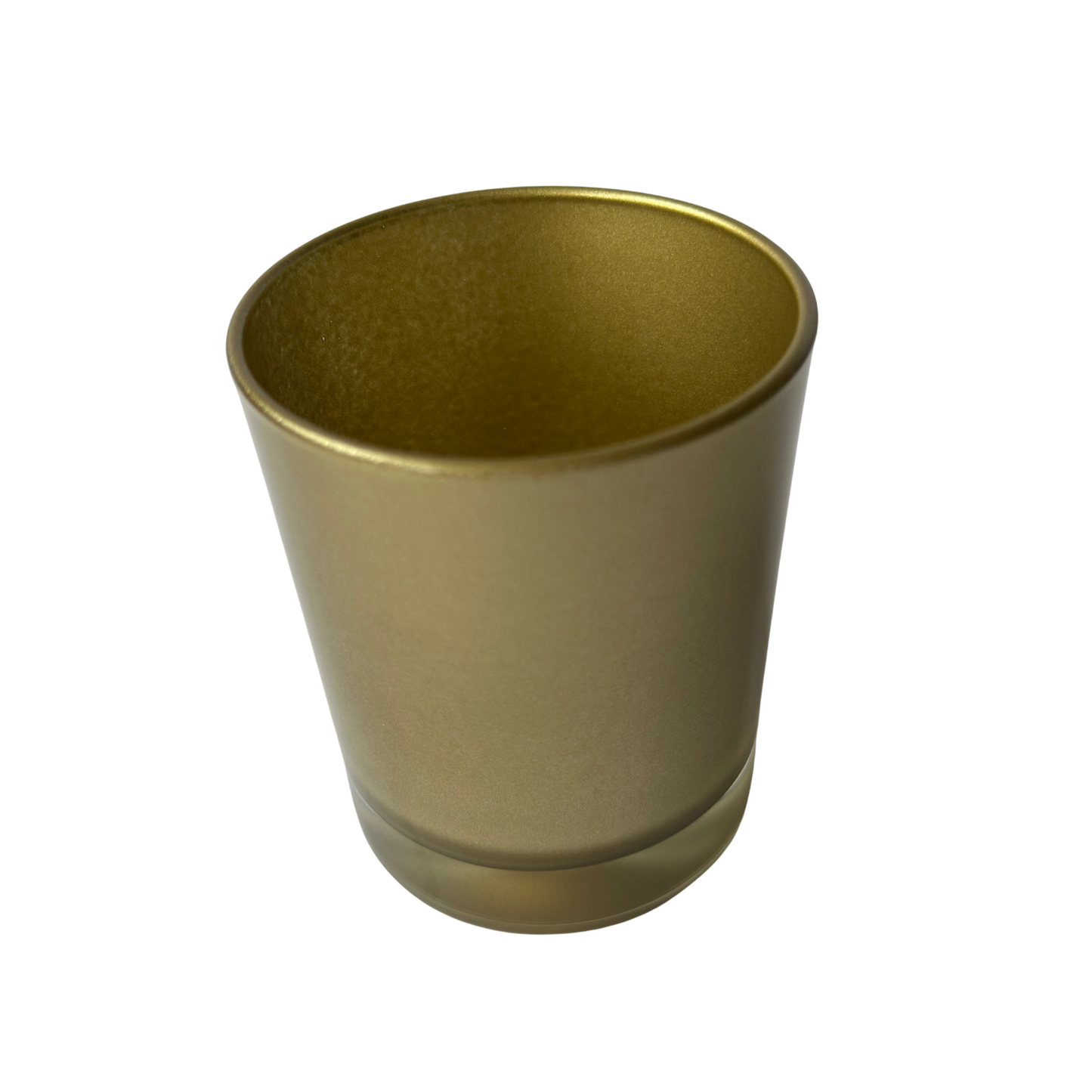 Copo Vidro Dourado Brilhante Mate - 180 ml