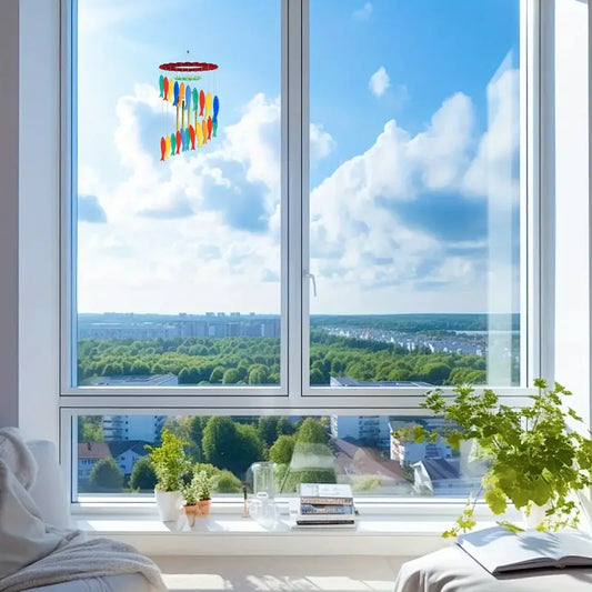 EP112MS - Molde Epoxi de Sino de Vento em Forma de Sardinhas