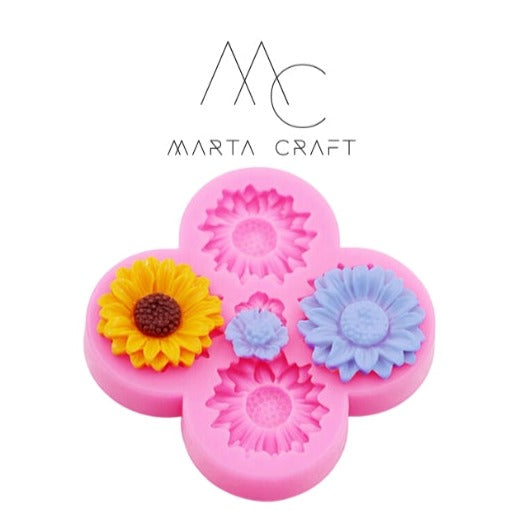 F009MS - Molde Flor Set Margarida