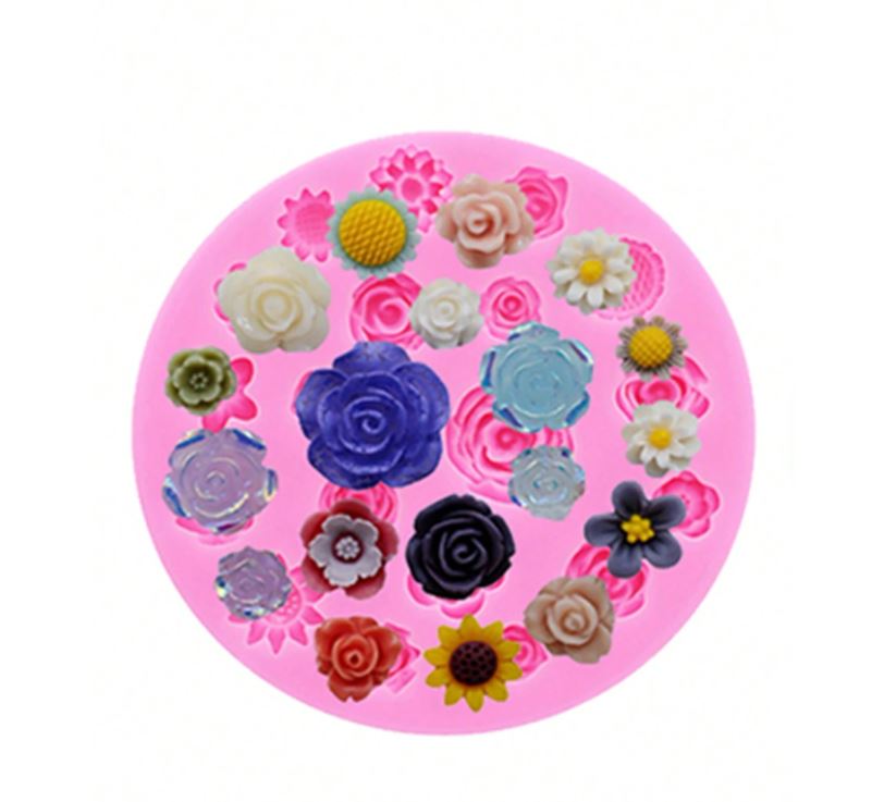 F052MS- Molde micro Flores