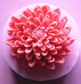 F087MS- Molde Flor crisântemo