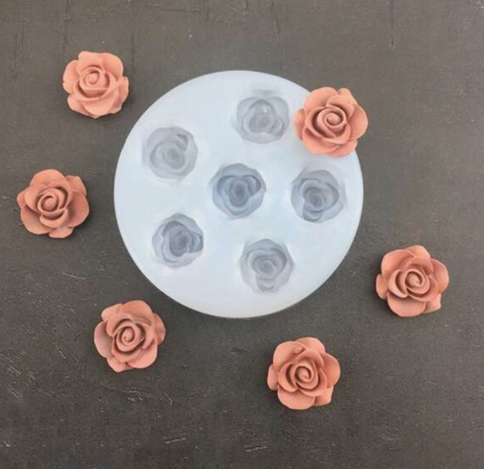 F096MS- Molde mini Rosas