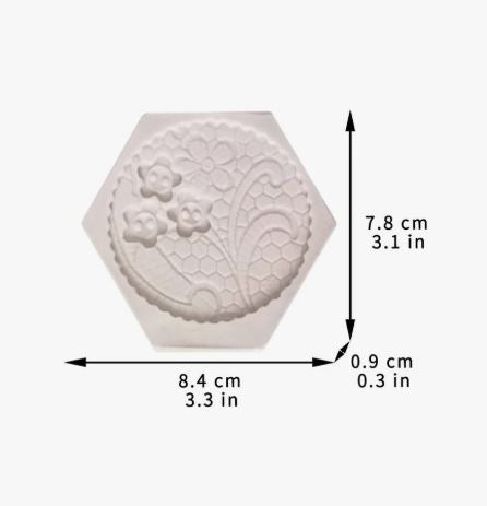 F100MS- Placa Flor Molde