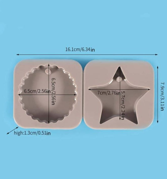 FC005MS -Molde forma geométrica - Sachês