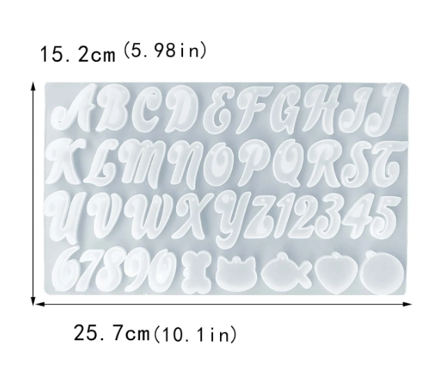 FC104MS -Molde Alfabeto Escrita Cursiva
