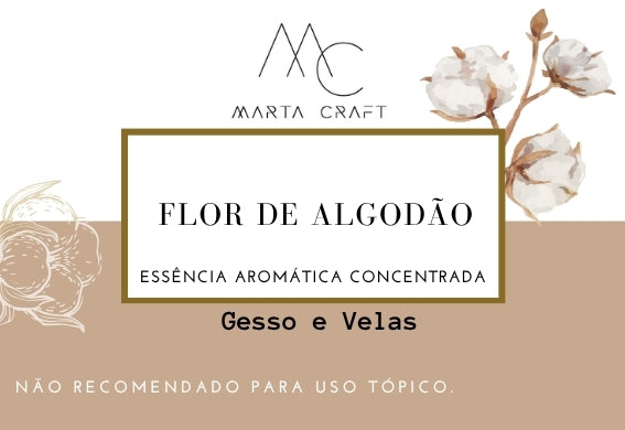 Essência aromática concentrada - Flor de Algodão