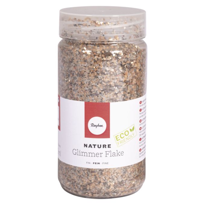 Rayher - Flocos finos Nature Glimmer Arco-Íris