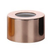 Frasco Vidro Transparente difusor quadrado + Tampa Conta rosa gold 50ml/100 ml