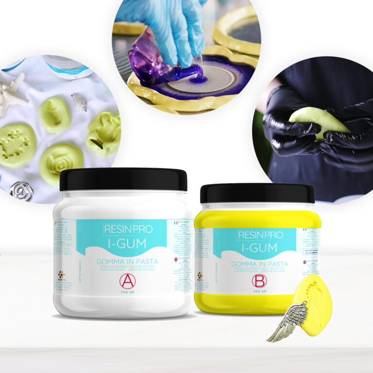 PASTA DE SILICONE IGUM –500 gr - Precisa, rápida e fácil de usar