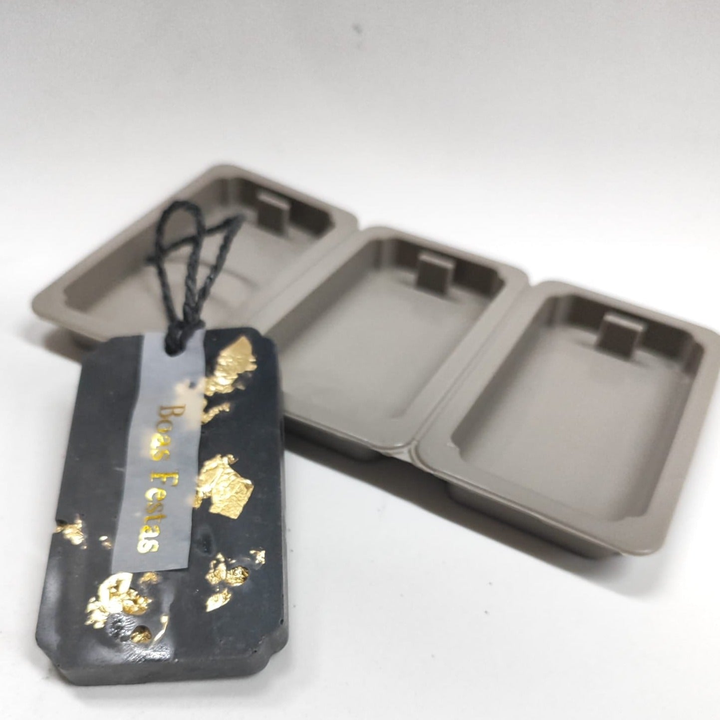 FC002MS -Molde 3 cavidades étiquetaspara Sachês