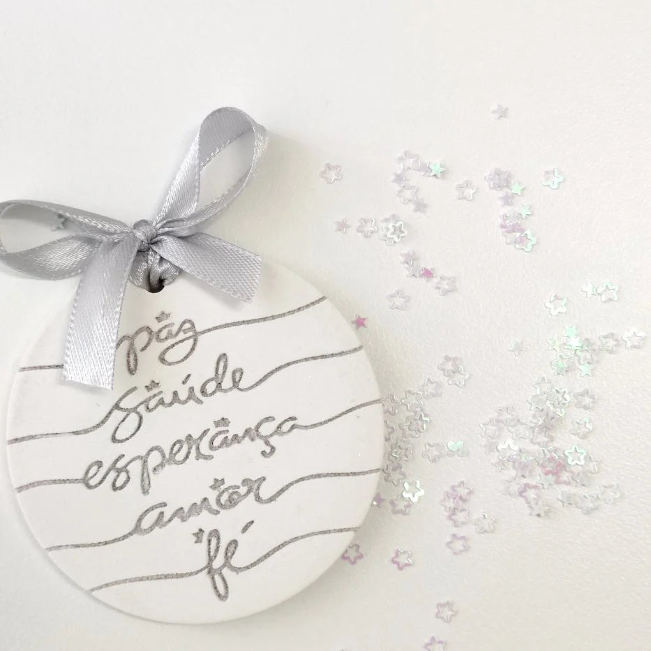 MF016MS - Molde em silicone, circulo com sentimentos