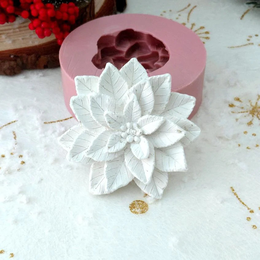 NA133MS- Molde em silicone - Estrelícia grande