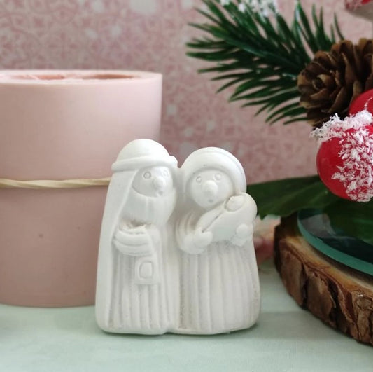 NA022MS - Molde- Presépio mini narigudos/3D