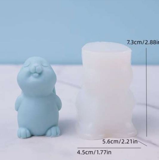 P015MS - Molde -Coelho da Páscoa