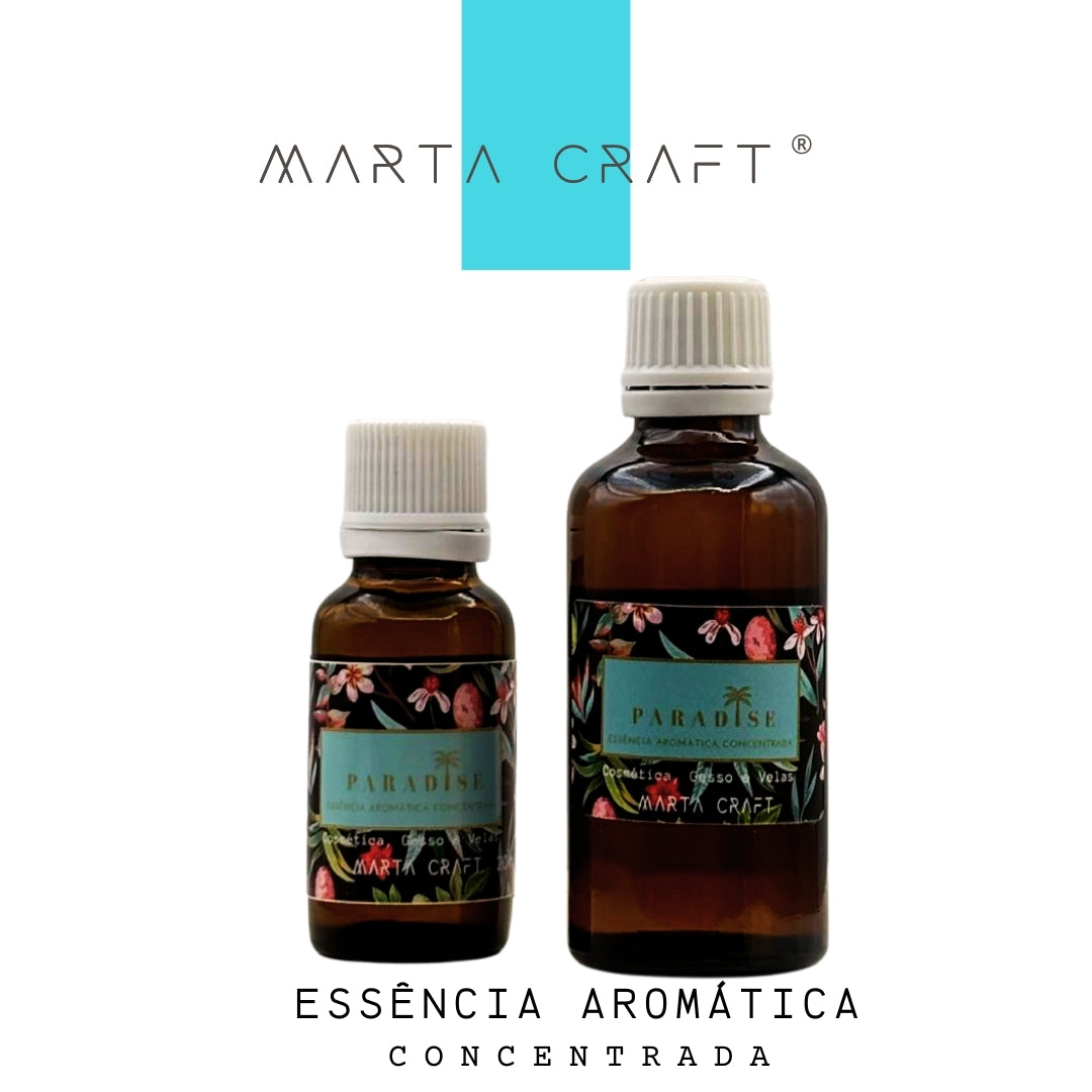 Essência aromática concentrada para Velas e Sabonetes e Gesso - PARADISE