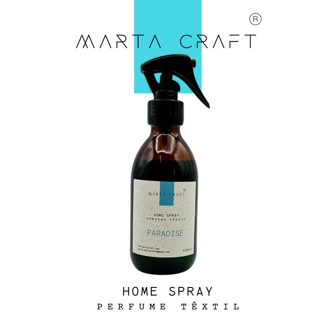 Home spray |Perfume Têxtil - Paradise | 200 mL