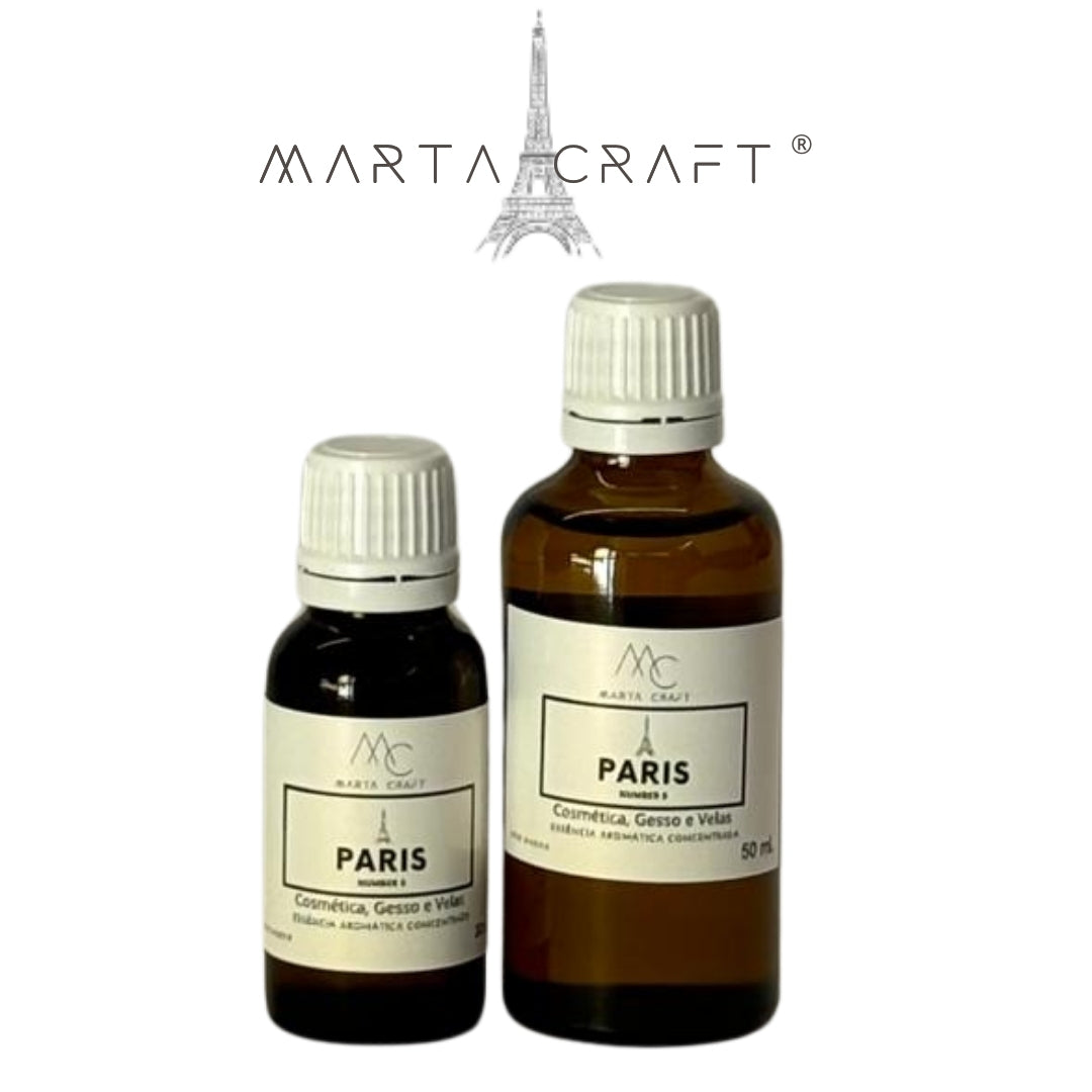 Essência aromática concentrada para Velas e Sabonetes e Gesso - Paris Number 5