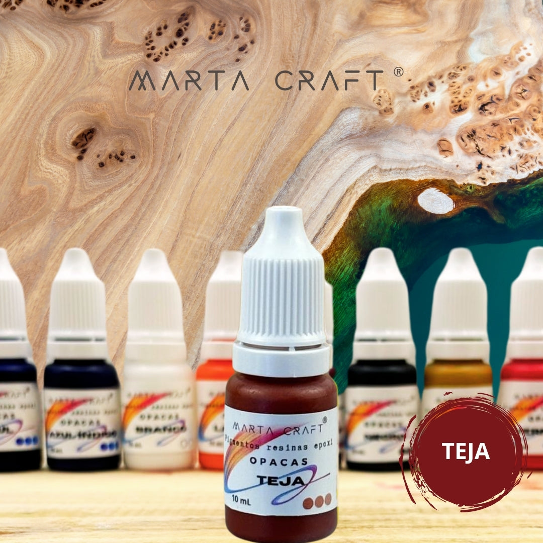 Pigmentos Resina Epoxi Opacas 10ML