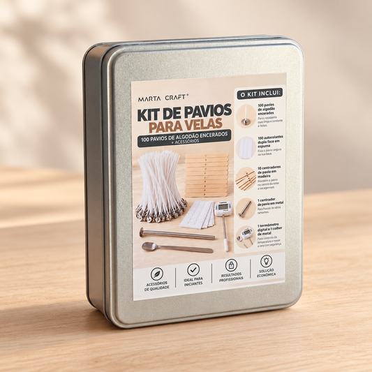 Kit de Pavios para Velas