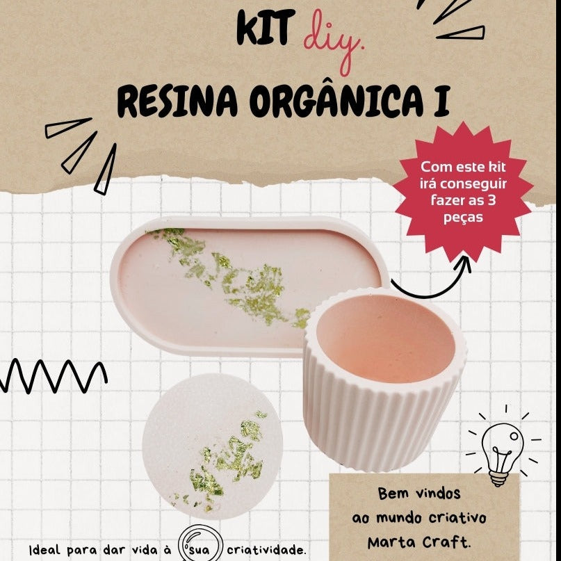 Kit Resina Organica I