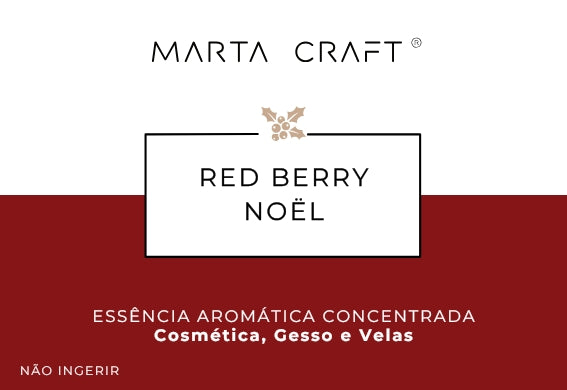 Essência aromática concentrada - Red Berry Noël