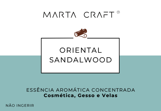 Essência aromática concentrada - Oriental Sandalwood
