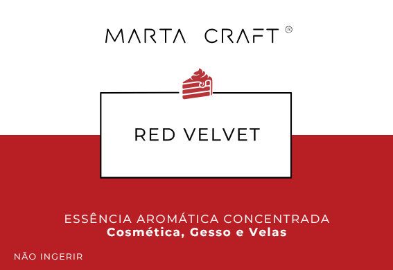 Essência aromática concentrada - Red Velvet