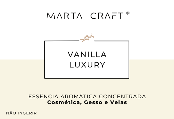 Essência aromática concentrada - Vanilla Luxury