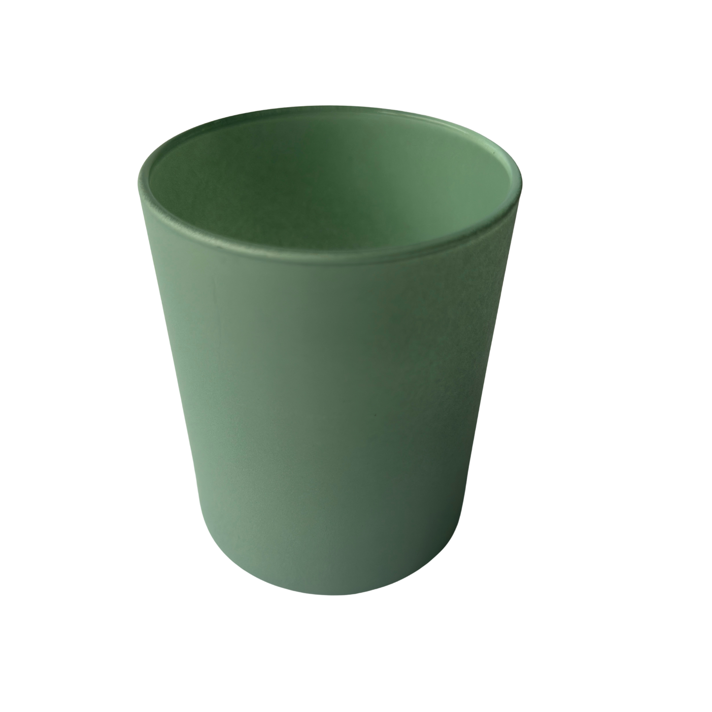 Copo Vidro Verde Fosco Perolado - 220 ml