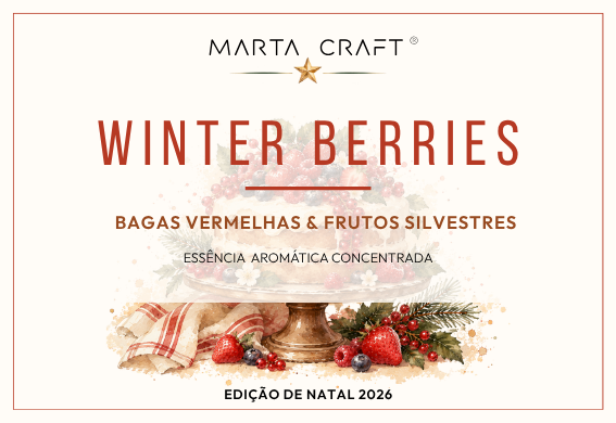 Essência aromática concentrada - Winter Berries - Edição Natal 2026