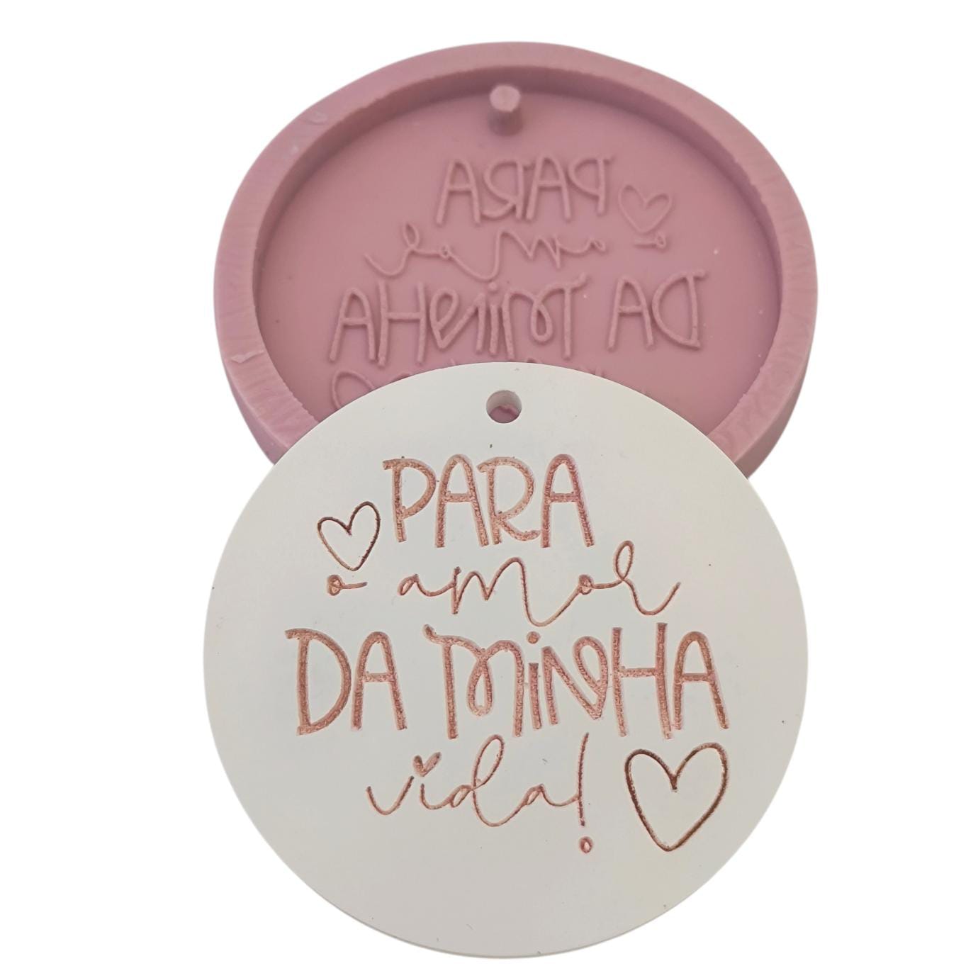 MF024MS - Molde em silicone – Para o amor da minha vida