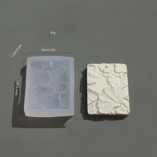 MF092MS - Molde flor Ginkgo Biloba Para Fragrância Difusor