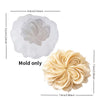 F031MS - Molde de Silicone Borda Enrolada em Forma de Flor
