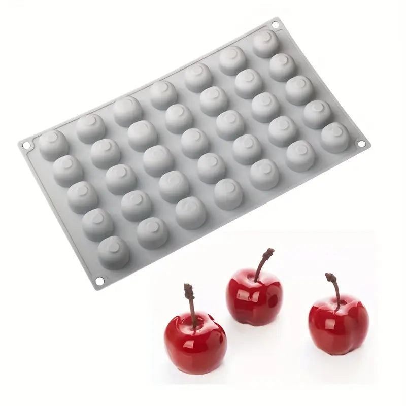 FC115MS -Molde cerejas 3D de 35 cavidades 3D
