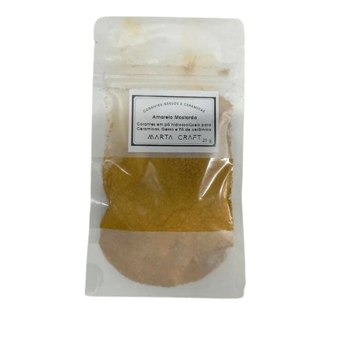 Corantes em pó - Gesso e Pó de cerâmica