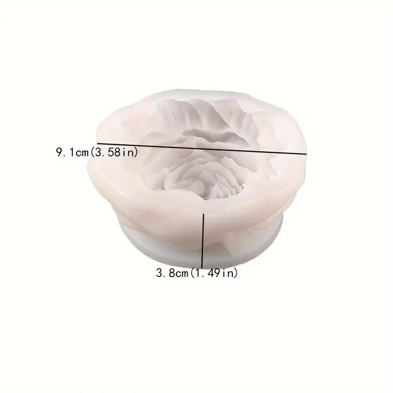 F108MS- Molde Flor Peônia 3 tamanhos S | M | L escolher