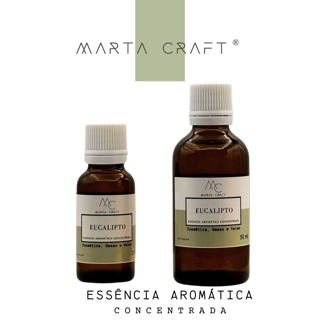 Essência aromática concentrada para Velas e Sabonetes e Gesso - Eucalipto